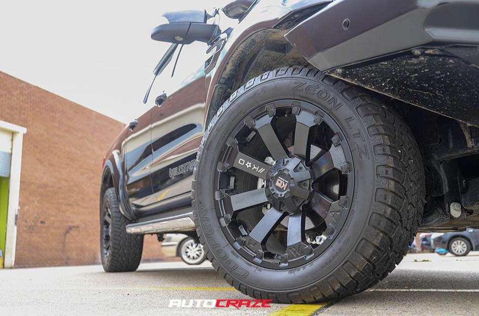 FORD RANGER AMBUSH MATTE BLACK